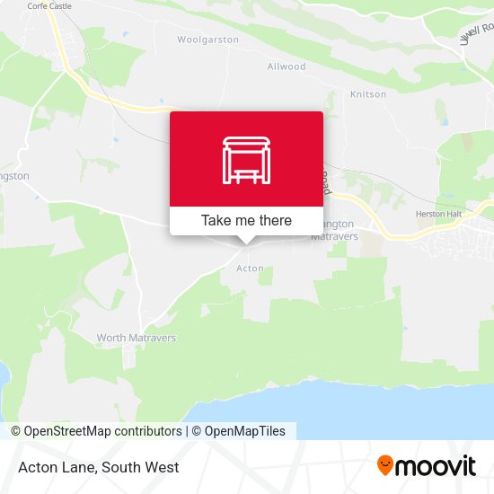 Acton Lane map
