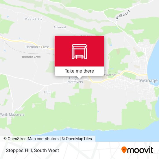 Steppes Hill map