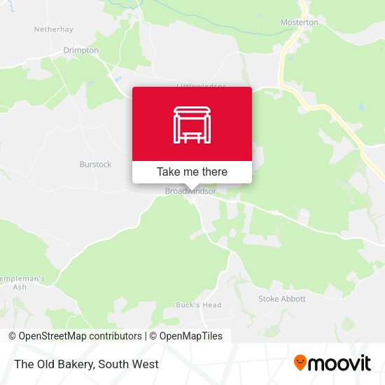 The Old Bakery map