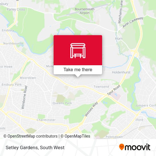 Setley Gardens map