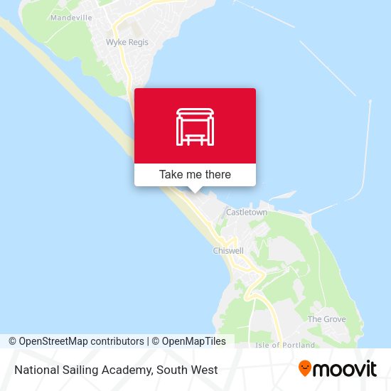 National Sailing Academy map