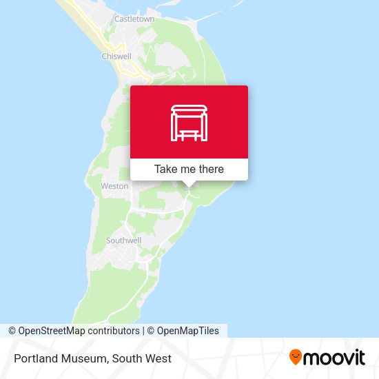 Portland Museum map
