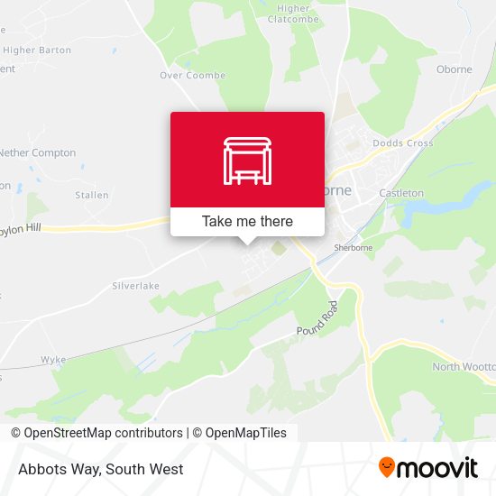 Abbots Way map