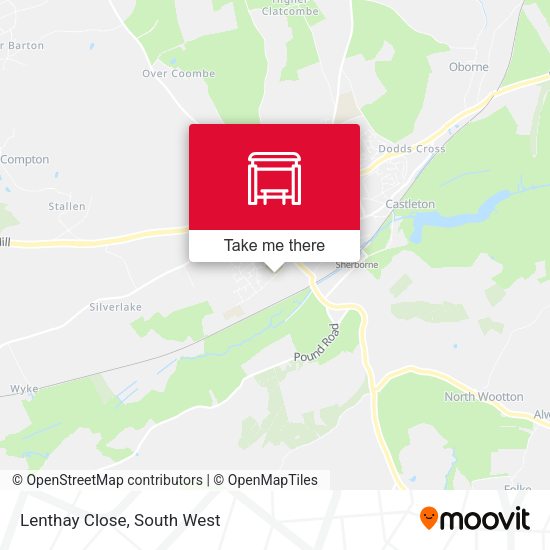 Lenthay Close map