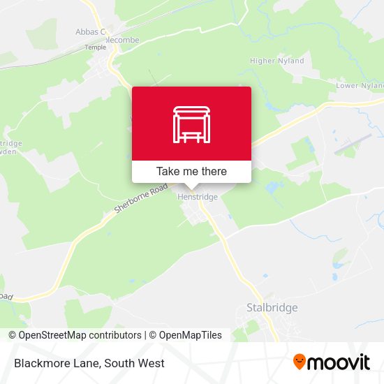 Blackmore Lane map