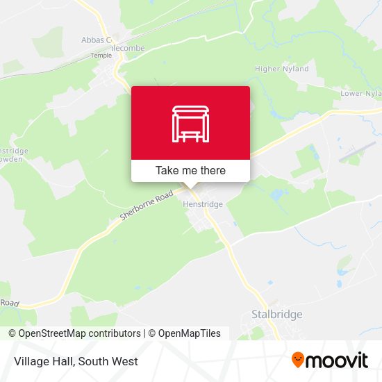 Village Hall map
