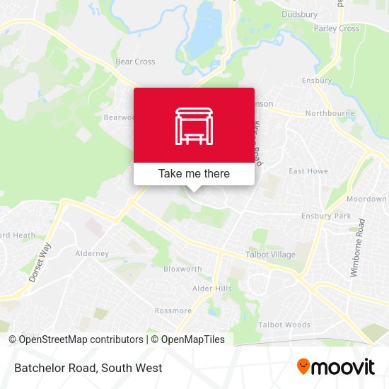 Batchelor Road map