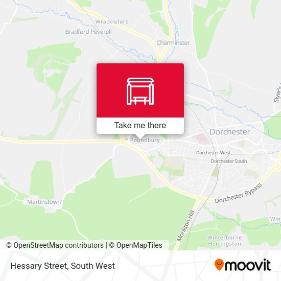 Hessary Street map