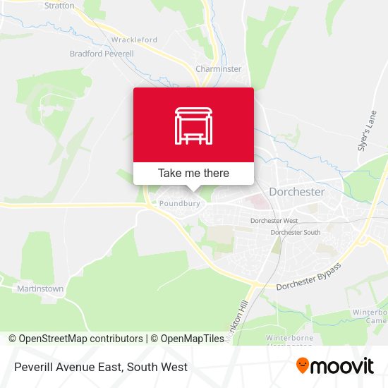 Peverill Avenue East map