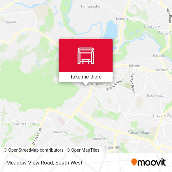 Meadow View Road map