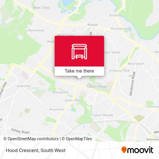 Hood Crescent map