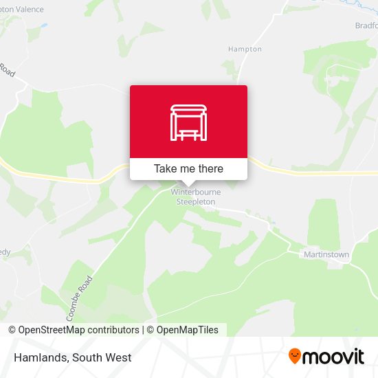 Hamlands map