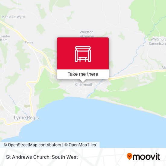 St Andrews Church map