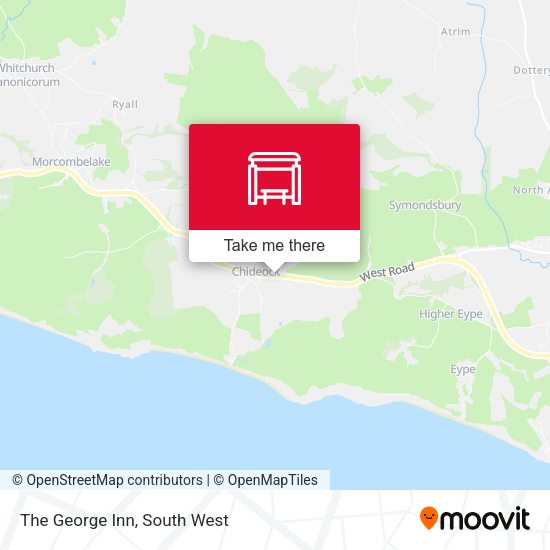 The George Inn map