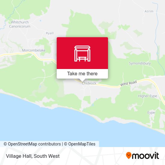 Village Hall map