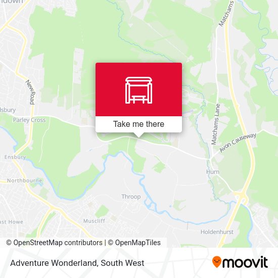 Adventure Wonderland map