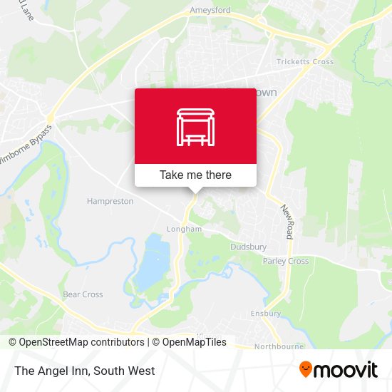 The Angel Inn map
