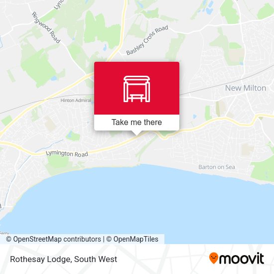 Rothesay Lodge map