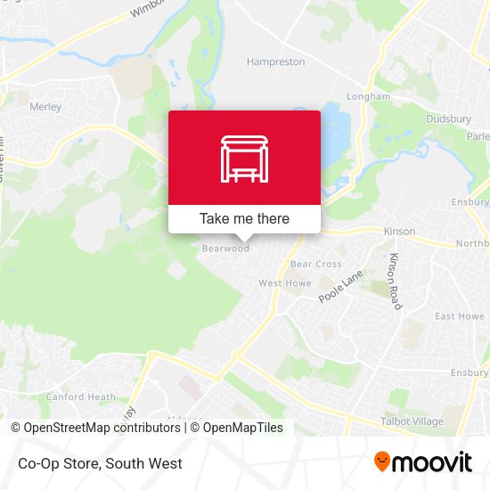 Co-Op Store map