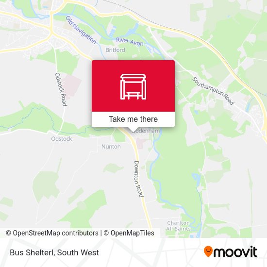 Bus Shelterl map