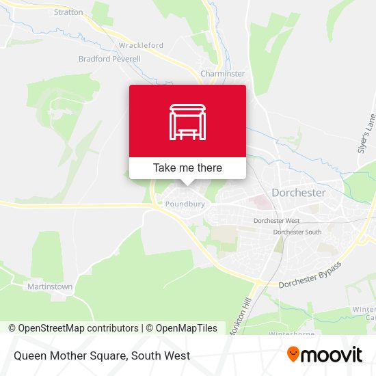 Queen Mother Square map