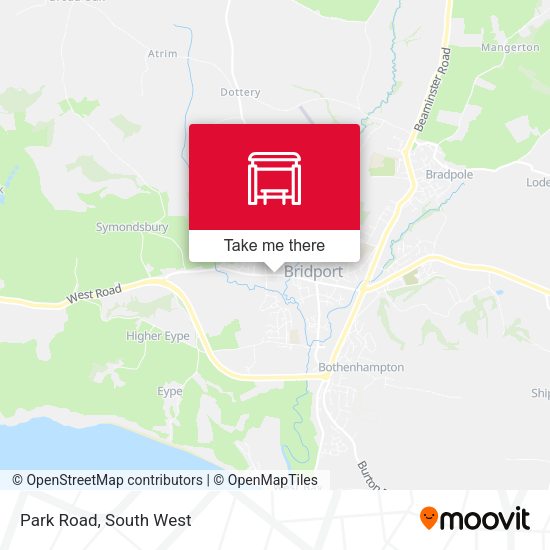 Park Road map