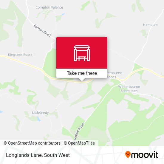 Longlands Lane map