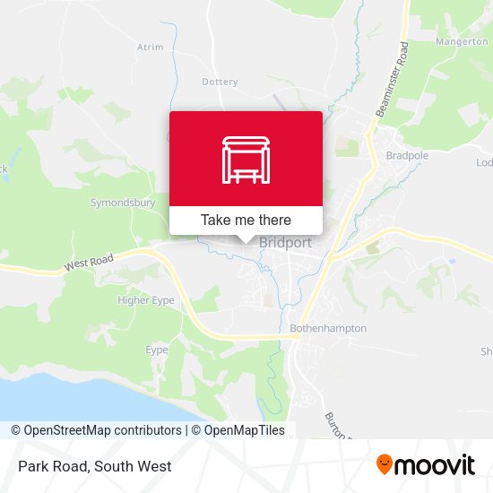 Park Road map