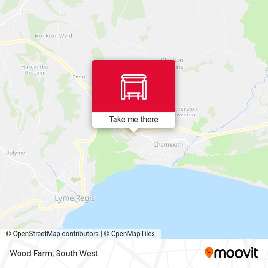 Wood Farm map