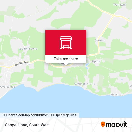 Chapel Lane map