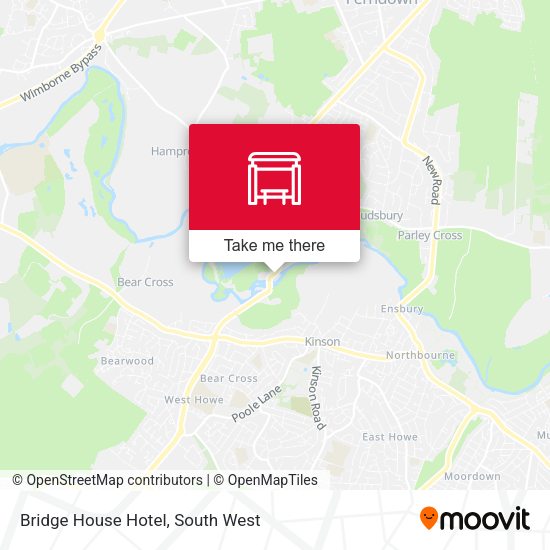Bridge House Hotel map
