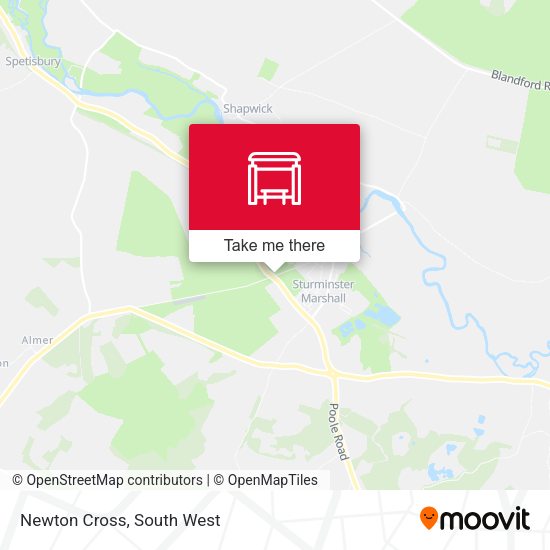 Newton Cross map