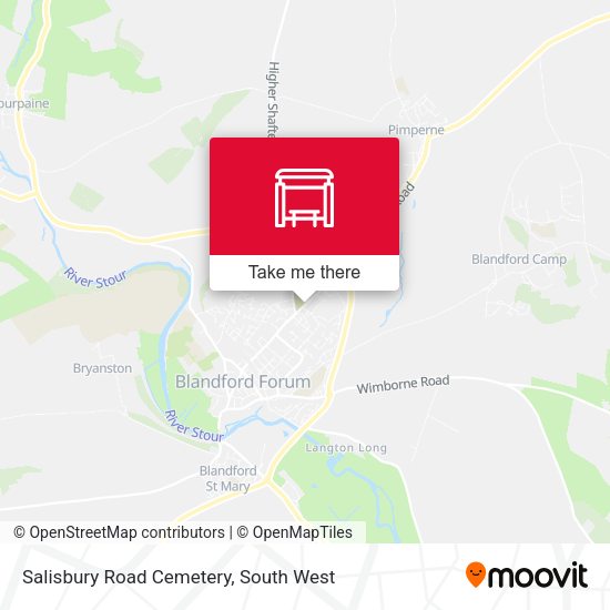Salisbury Road Cemetery map