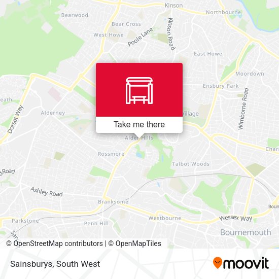 Sainsburys map