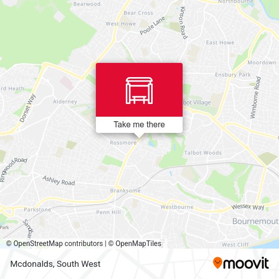 Mcdonalds map