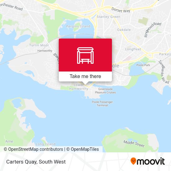 Carters Quay map
