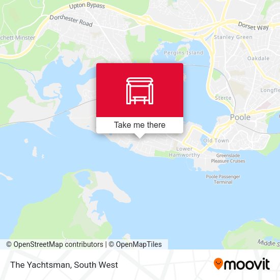The Yachtsman map