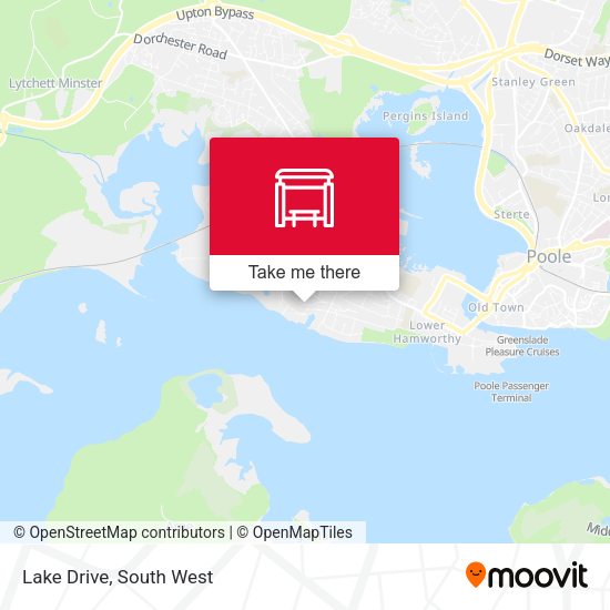 Lake Drive map