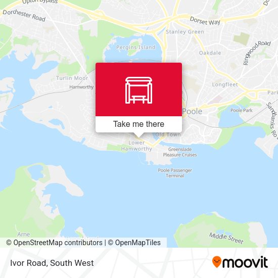 Ivor Road map
