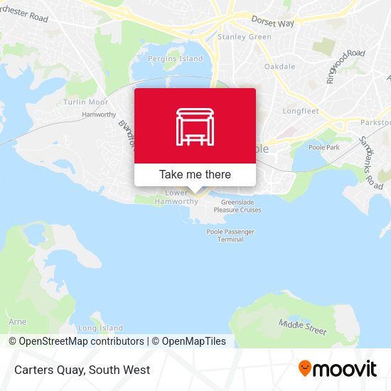 Carters Quay map