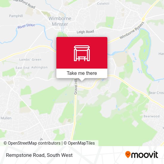 Rempstone Road map