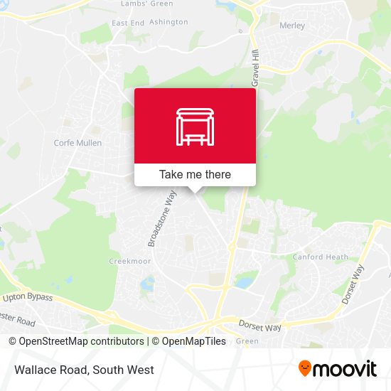 Wallace Road map
