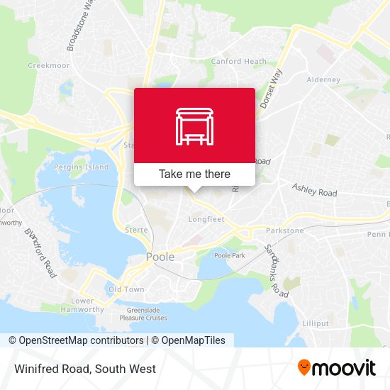 Winifred Road map