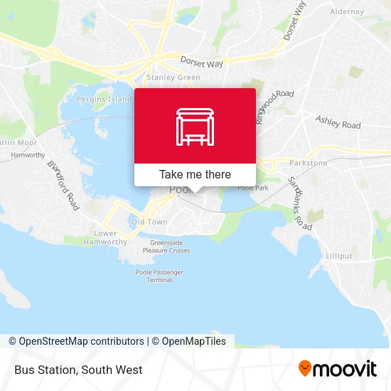 Bus Station map