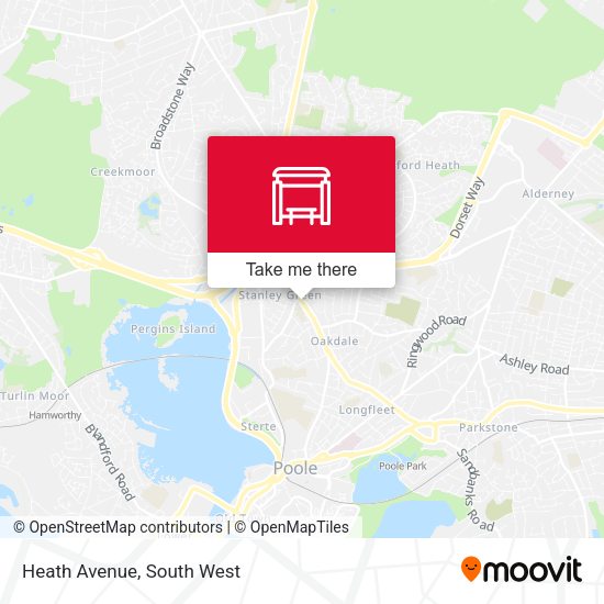 Heath Avenue map