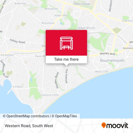 Western Road map