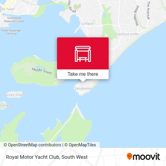 Royal Motor Yacht Club map
