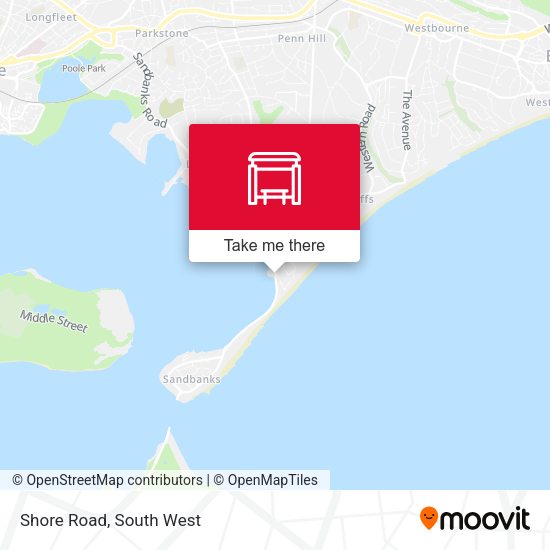 Shore Road map