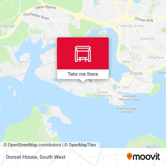 Dorset House map