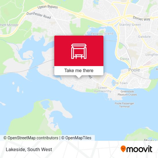 Lakeside map